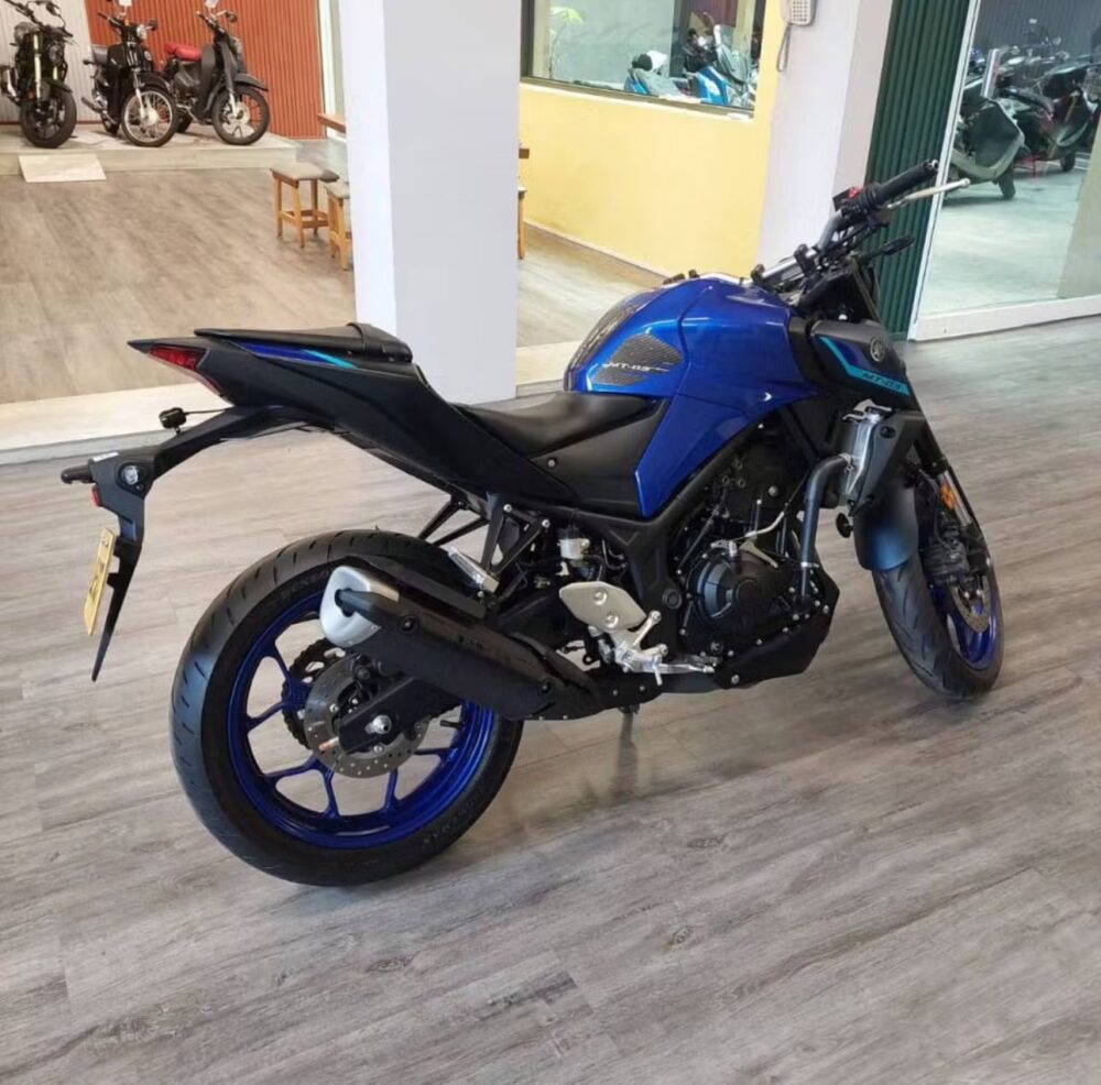 山葉 YAMAHA MT03 里程超低堪比新車 黃牌 進口重機 中古車 可分期 可車換車